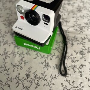 Polaroid White and Black Simulated Camera with Retro Design